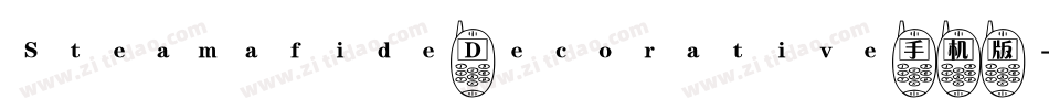 Steamafide Decorative手机版字体转换